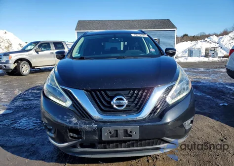 2018 Nissan Murano Sv из США, поврежденный, VIN 5N1AZ2MH7JN191910